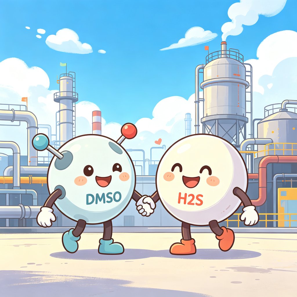 Comparison of hydrogen sulfide sources used in DMSO production